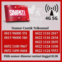 Nomor Cantik Simpati Kartu Perdana Telkomsel 0822 6789 1383
