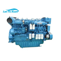 Weichai 6m33 Serie Watergekoelde Schip Motor Inboard Marine Dieselmotor 6m33c700-18