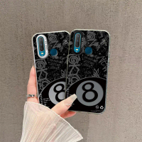 เคสโทรศัพท์ลาย 8-Ball บิลเลียด สำหรับ vivo Y17 สไตล์มินิมอลและปรับแต่งได้