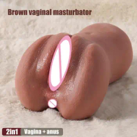 18 Realistic Anal Erotic Rubber Vagina Adult Supplies Female Pussy Pocket Pusyy Male Suxual Toy Real Sexy Vajinas Sextoy Toys
