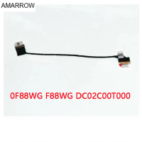 Laptop LCD/LVD Screen Cable for DELL ALIENWARE X15 R1 R2 GDS50 NO G SYNC 0F88WG F88WG DC02C00T000