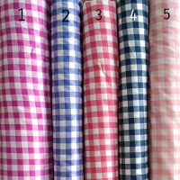 kain katun jepang tokai senko motif kotak 1cm