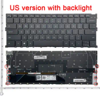 US/RU New Keyboard for Dell XPS 13 9300 13-9300 Laptop With Backlit