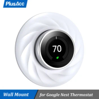 PlusAcc Wall Plate fit for Google Nest Thermostat 3rd/2nd/1st Generation Durable Nest Backplate Mounting Plate Cover Trim Kit