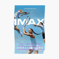 Challengers Imax Movie Poster Poster Wall Decor Decoration Art Room Print Modern Painting Home Funny Vintage Mural No Frame