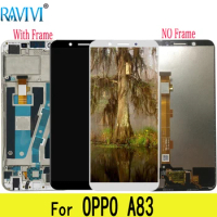 5.7" A83 LCD For OPPO A83 LCD Display Touch Screen Digitizer Assembly Replacement with Frame For OPPO A83T