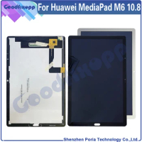 100% Test AAA For Huawei MediaPad M6 10.8 LCD Display Touch Screen Digitizer Assembly Replacement Parts