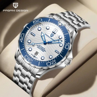 PAGANI DESIGN PD-1685 Men's Watches Mechanical Wristwatch for Men Ceramic Bezel Automatic Watch Japan NH35A 20Bar Dive Clock