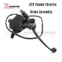 ATV Thumb Throttle Brake Assembly Wth Double Brake Switch Throttle Control 50cc 110cc 125cc 150cc 250cc ATV Quad