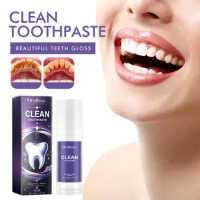 30ml Purple Whitening Toothpaste Removal Tooth Stains Repairing Care For Teeth Gums Fresh Breath Brightening Teeth Care B8N1