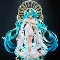 {可刷卡 打統編}初音未來手辦琵琶初音景品女生二次元美少女戰士模型擺件公仔盲盒