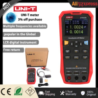 UNI-T handheld LCR digital bridge Meter;UT622E high-precision industrial components inductance resistance capacitance tester