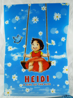 【震撼精品百貨】HEIDI 阿爾卑斯山的少女 小天使海蒂 A4文件夾資料L夾 震撼日式精品百貨