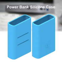 Portable Silicone Case Dirt-Resistant Power Bank Sleeve Soft Power Bank Cover Shatter-Resistant