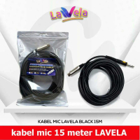 Kabel Mic LAVELA 15m Kabel Microphone Professional Microphone Cable