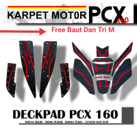 Tank Pad Pcx 160 Karpet Motor Pcx 160 Terbuat Dari Bahan Karet Aksesoris Pcx 160 Deckpad Pcx 160