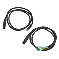 9Pin M6/M10 EBike Motor Extension Cable Connector Female To Male Electric Bike Motor Cables For E-bike Accessories