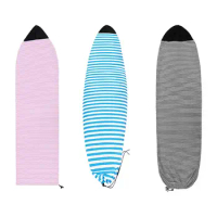 Surfboard Sock Cover Protection with Drawstring Protective Board Bag Soft Surf Board Storage Cover for Shortboard Longboard