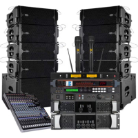 China design professional audio sound system studio line array speaker set