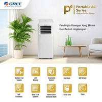 AC PORTABLE GREE 1.5 PK GPC-12P2 / GPC12P2 DRY MODE SELF DIAGNOSIS GARANSI RESMI (MEDAN)