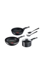 Pot & Pan Unlimited Set 6 UNLIMITEDSET6 BLACK/SILVER