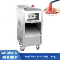 Commercial Meat Slicing Machine Slicer Electric Meat Cutting Machine 2200W Large Power Meat Slicer