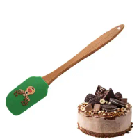 Christmas Cake Spatula Christmas Gingerbread Spatula Heat Resistant Cake Cream Butter Spatula For Cake Cream Butter Cooking
