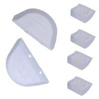 Practical Pod Shoe Comb Kit Left Wing ABS Cost-effective Solution Easy Installation Efficient Pool Cleaning White