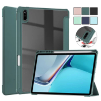 Tablet Cover For Huawei Matepad 11 Case With Pencil Holder Folding Smart Cover Funda For Huawei MatePad 11 2021 Case Coque