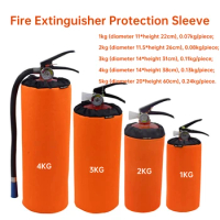 Fire Extinguisher Protective Cover 1KG/2KG/3KG/4KG Protection Sleeve , Storage Bag Thickened Dust-proof and Scratch-proof Bag