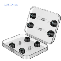 8pcs Link Dream Memory Ear Tipsfoam Soft and breathable Suitable for Sony WF-1000XM4 earphones
