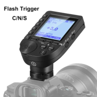 NEEWER QPRO TTL HSS Wireless Flash Trigger and QR Receiver with LCD Screen for Canon Nikon Sony Camera