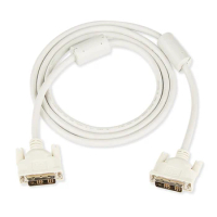 DVI18+1 data cable for Dell LG HP AOC computer to connect to the monitor dvi cable
