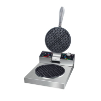 匯利RHF-81華夫餅機商用單頭華夫爐|松餅機|格子餅爐|華夫餅機