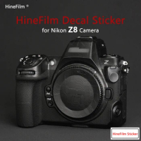 Hinefilm for Nikon Z8 Camera Sticker Premium Decal Skin for Nikon Z 8 Camera Skin Protector Wrap Cover Film