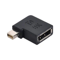 Cablecc DisplayPort 1.4 Male to Mini DP Female Adapter Ultra-HD UHD 4K 144hz 7680*4320 8K 60hz for Video PC Laptop Monitor