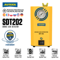 AUTOOL SDT202 Smoke Generator Cars Automobile Smoke Leak Detector Pipe Leak Diagnostic Locator Auto Diagnostic Smog Gas Leakage