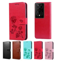 чехол на For TCL 50 5G 6.6" 2024 Case Leather Flip Wallet Phone Capa Cover For TCL 50 5G TCL50 5G Etui Funda