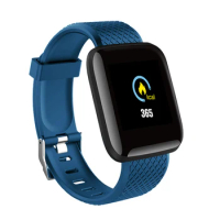Smart Watch 116Plus Blood Pressure Heart Rate Smart Wristband Sports Watch Waterproof Bracelet