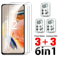 6-in-1 For Xiaomi Redmi Note 12 Pro 4G Tempered Glass Redmy Note12Pro 5G Note12 Pro 6.67inch 2023 Camera Lens Screen Protector