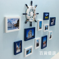 新品地中海裝飾照片墻 歐式客廳臥室背景墻面相框掛墻組合創意相片墻