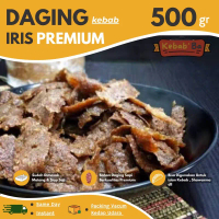 Daging Kebab iris matang 500 Gram Premium  Daging Slice Kebab Food Frozen Daging Sapi