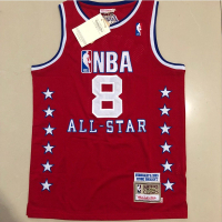 2026Authentic and exquisite mens 2003 Los Angeles Lakers Western Conference All Star Kobee Bryant Mi