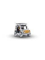 ชาร์ม Car sterling silver and 14k gold-plated charm สีทอง