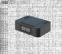 มัลติฟังก์ชั่สไตล์ที่เรียบง่าย3 in 1แม่เหล็ก15W ไร้สายชาร์จศัพท์ผู้ถือปากการองรับหลายอินเตอร์เฟซชาร์