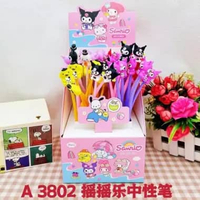 Pulpen Gel Silikon Motif Karakter Lucu Elastis / Pulpen Lentur Letoy / Pulpen Goyang Boneka Kartun L