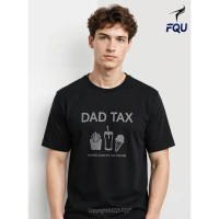 FQU Dad Tax Definition Funny Making Sure It's Not Poison Graphic T-shirt Colorful Y2K Street Retro f