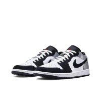 【Nike】休閒鞋 Air Jordan 1 Low SE 男鞋 黑 銀 紅 AJ1 一代 HF3148-106-US 8