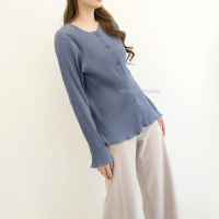 Cardigan Plisket Lidi Wavy / Outer Plisket Wavy / Cardigan Wavy Terbaru