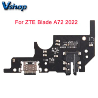 For ZTE Blade A72 2022 4G Charging Port Board Smartphone USB Charging Dock Board Replacement Parts